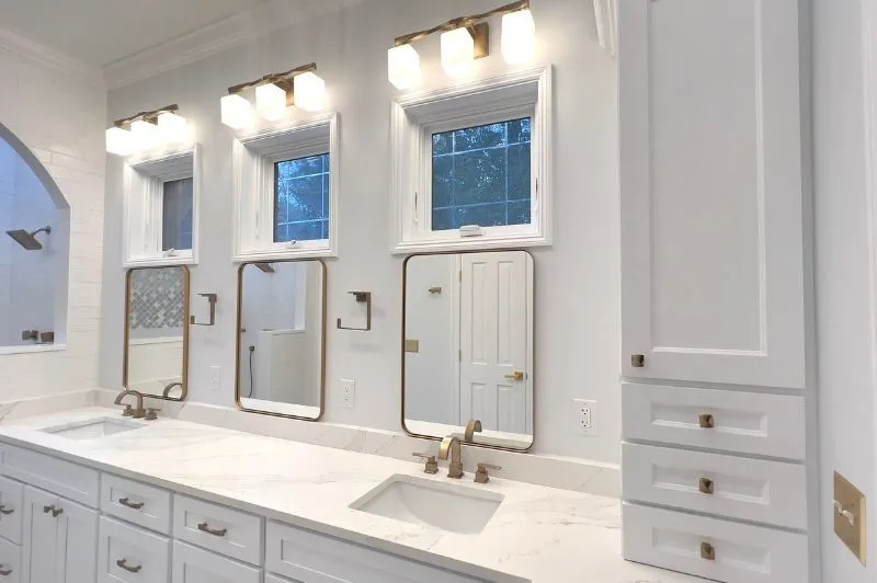 Bathrooms project by Coastal Contracting on the Mississippi Gulf Coast